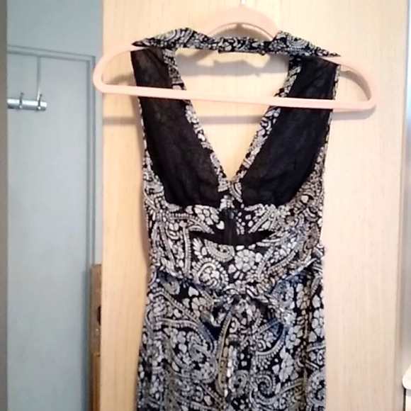 Winter Catc open back chiffon Dress sz S - Picture 3 of 8